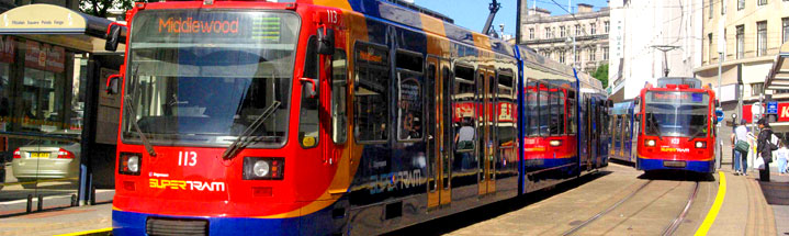 Tram Fitzalan Square By Adam Swift