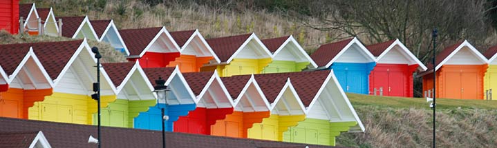 Scarborough Beach Huts by Steve Morgan